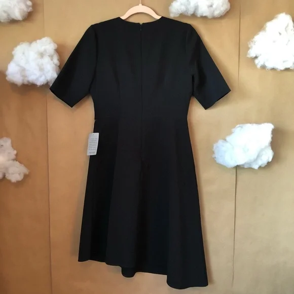 ✨Gal Meets Glam Luna Dress Asymmetric Hem Fit & Flare Dress✨ - Picture 5 of 5